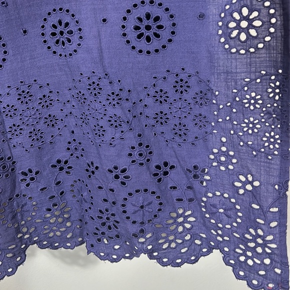 J. Crew Navy Eyelet Beach Coverup medium large
- gently used - Picture 7 of 9